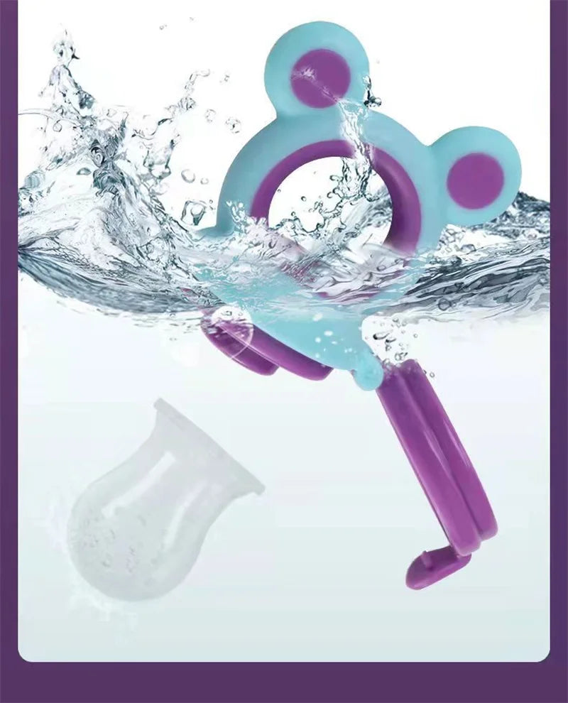 SnuggleNest™ Newborn Silicone Teething Feeder