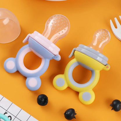 SnuggleNest™ Newborn Silicone Teething Feeder
