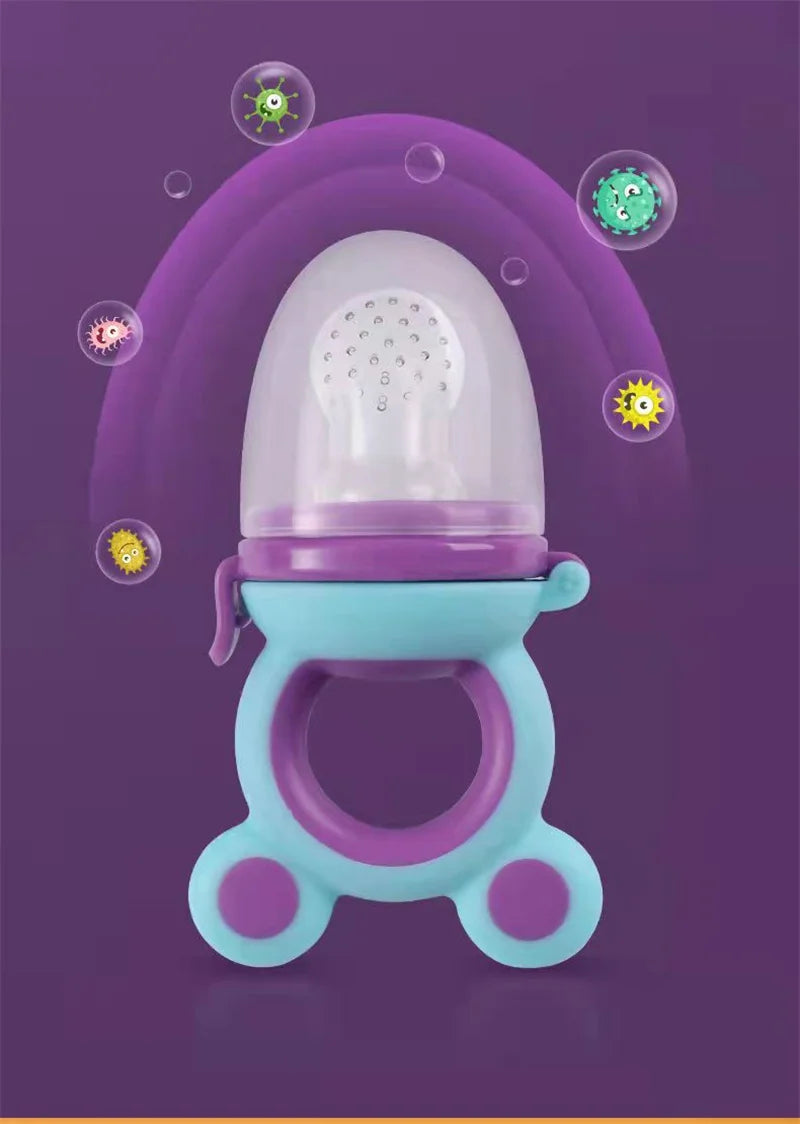 SnuggleNest™ Newborn Silicone Teething Feeder