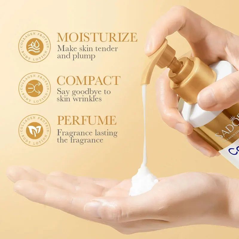 Sadoer Glow Body Lotion – Collagen & Hydration