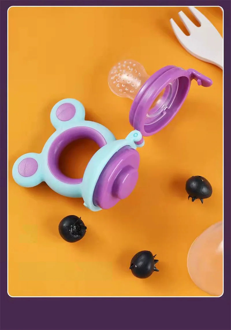SnuggleNest™ Newborn Silicone Teething Feeder