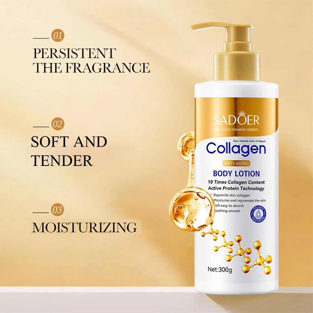 Sadoer Glow Body Lotion – Collagen & Hydration