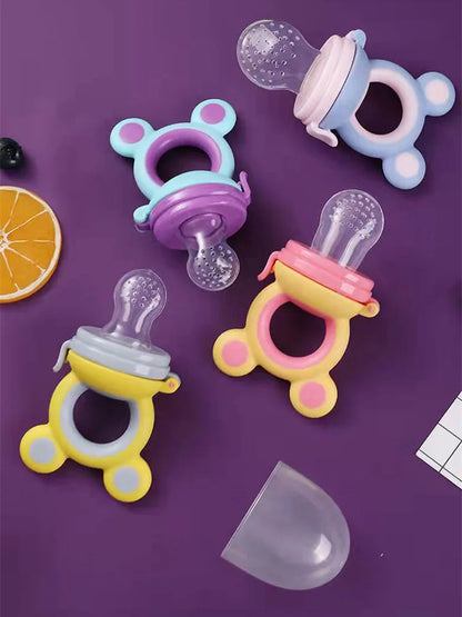 SnuggleNest™ Newborn Silicone Teething Feeder
